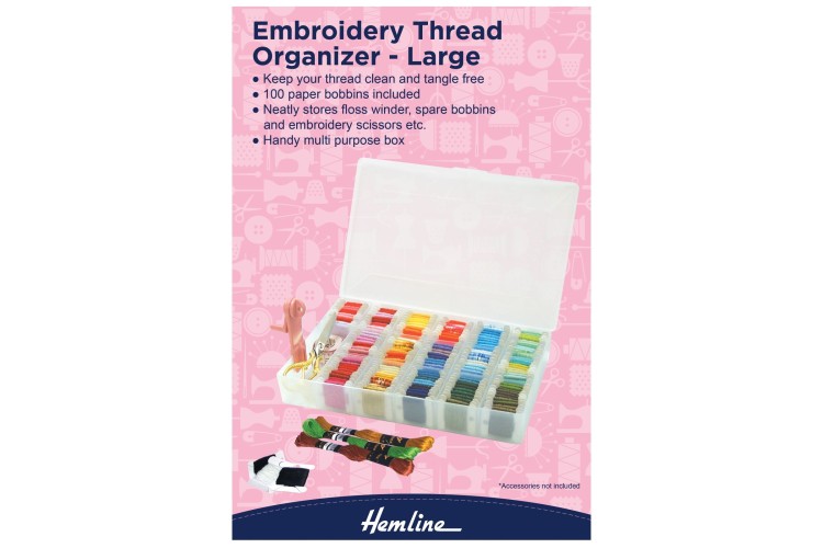 Embroidery Thread Organizer Large