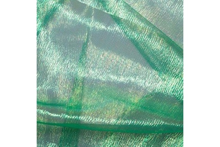 Emerald Rainbow Organza