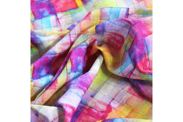 Faded Glass Rhythms Viscose