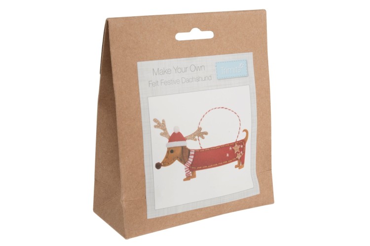 Felt Decoration Kit Daschund