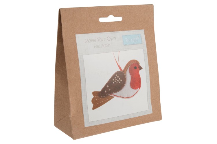 Felt Decoration Kit Robin