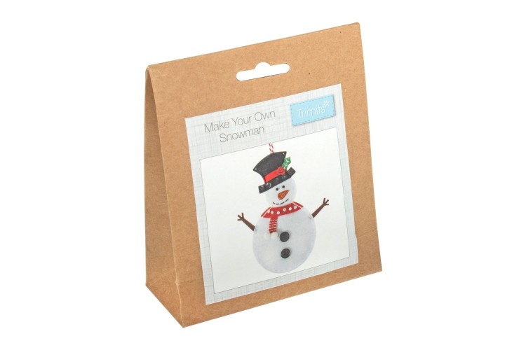 Felt Decoration Kit Snowman