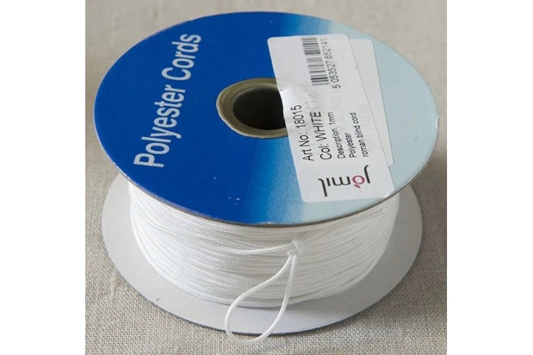 Fine Nylon Blind Cord White 1.2mm