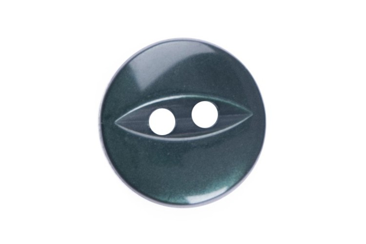 Fish Eye Buttons 11mm Dark Green (G033918-26)