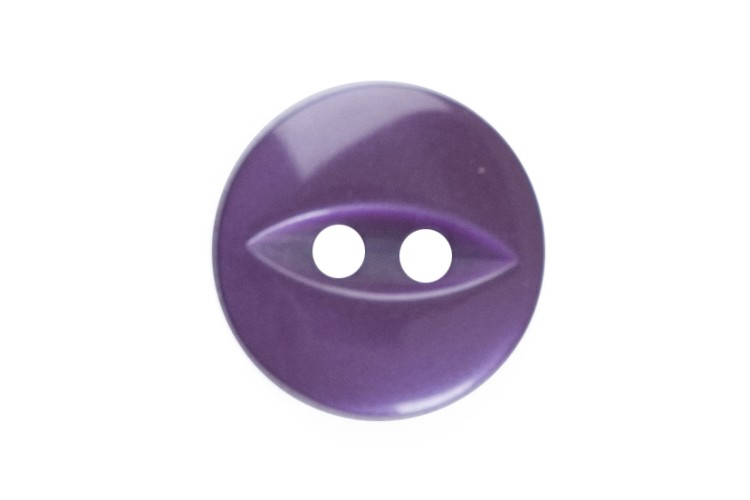 Fish Eye Buttons 11mm Purple (G033918-14)