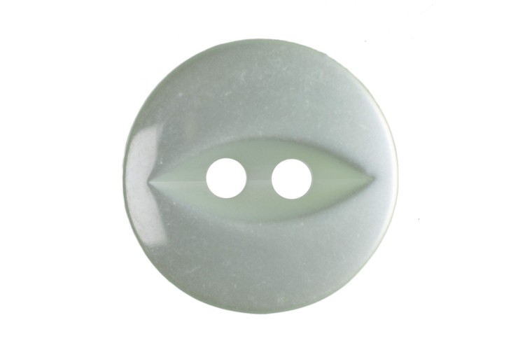 Fish Eye Buttons 14mm Light Green (G033922-037)