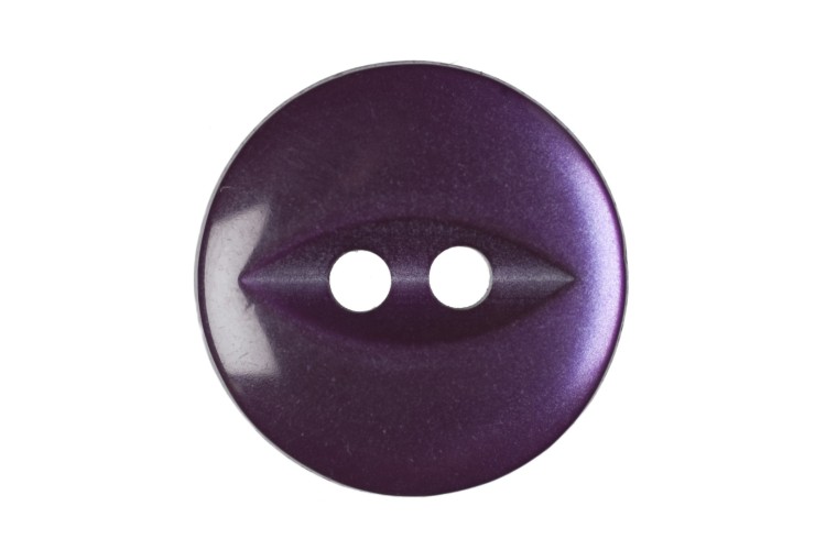 Fish Eye Buttons 14mm Purple (G033922-14)