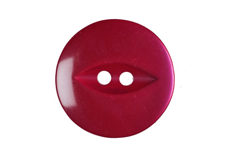 Fish Eye Buttons 19mm Dark Pink & Red (G033930-07)