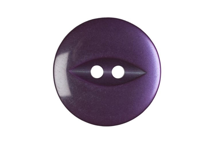 Fish Eye Buttons 19mm Purple