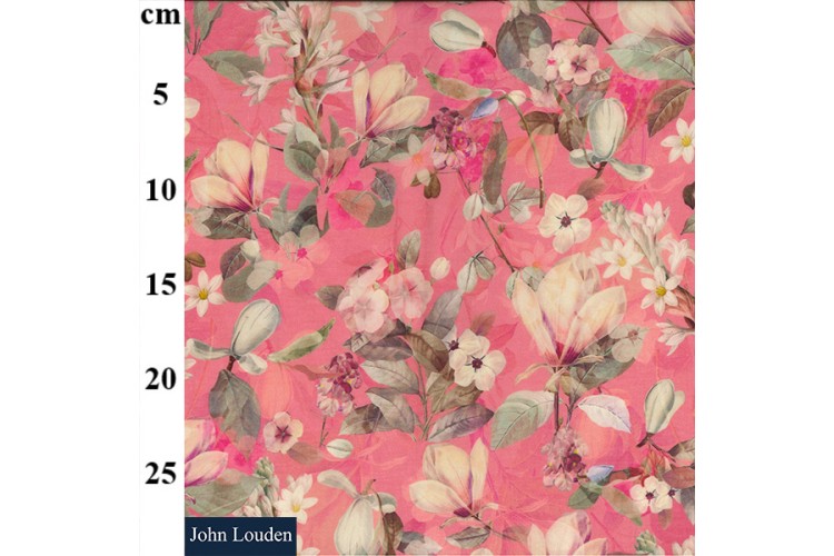 Floral Rose Cotton Lawn