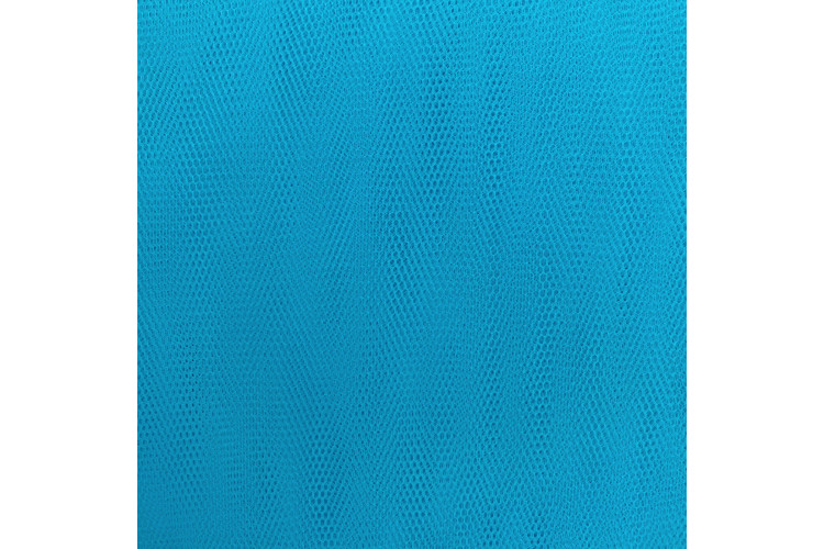 Flourescent Blue Dress Net