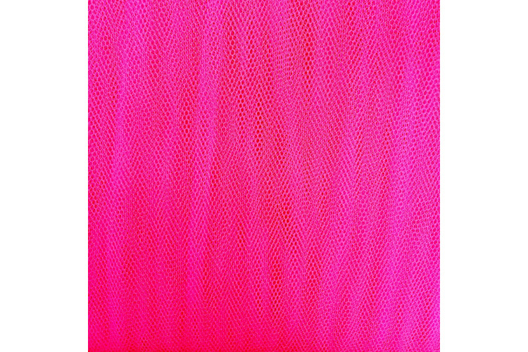 Flourescent Cerise Dress Net