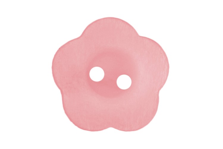 Flower Buttons Light Pink 18mm 2B/1804