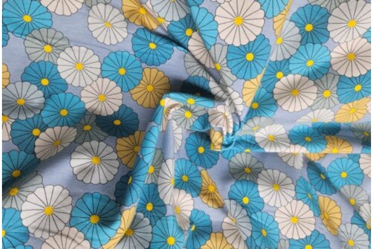 Flowerella Jersey Grey