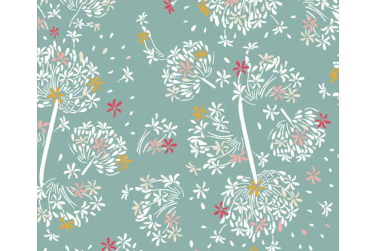 Fly Away Viscose/Cotton Green