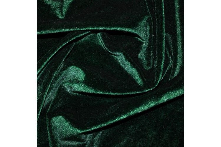 Forest Green Poly Velvet 