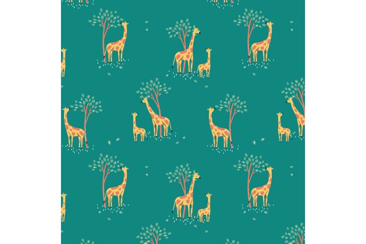 Giraffe Teal