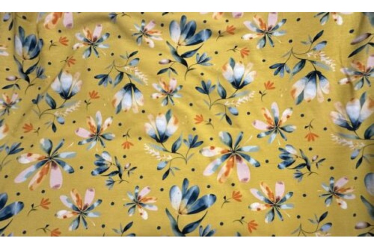 Glorious Viscose/Cotton Yellow