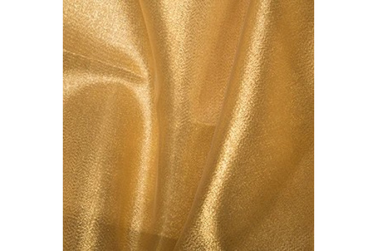Gold Metallic Organza