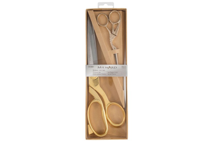 Gold Scissors Gift Set