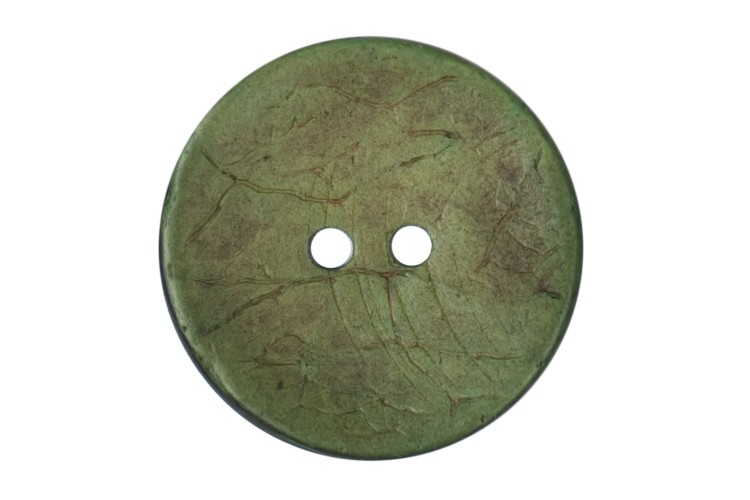 Green Coconut Buttons 31mm