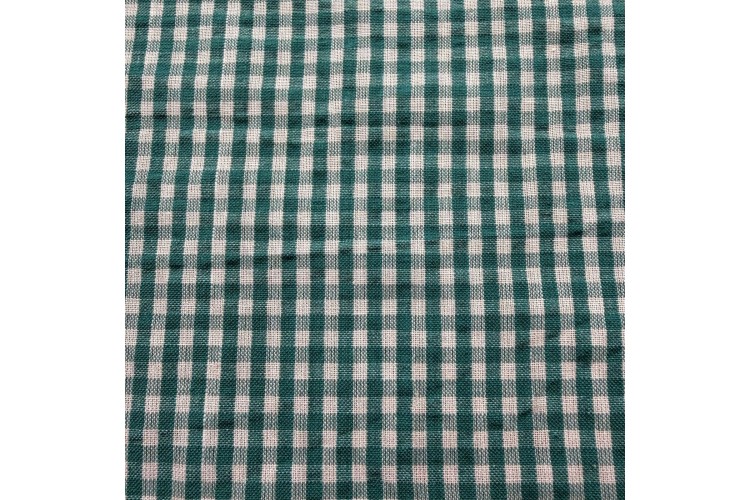 Green Cotton Gingham