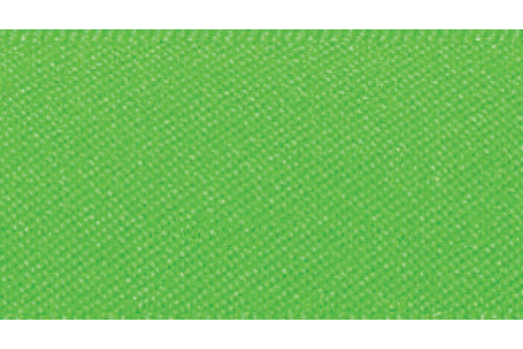 Green Flourescent Double Satin Ribbon 15mm