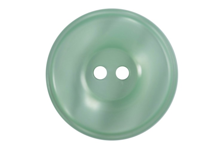 Green Rimmed Button 23mm