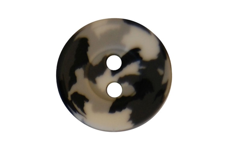 Grey Camo Buttons 15mm 2B/2535