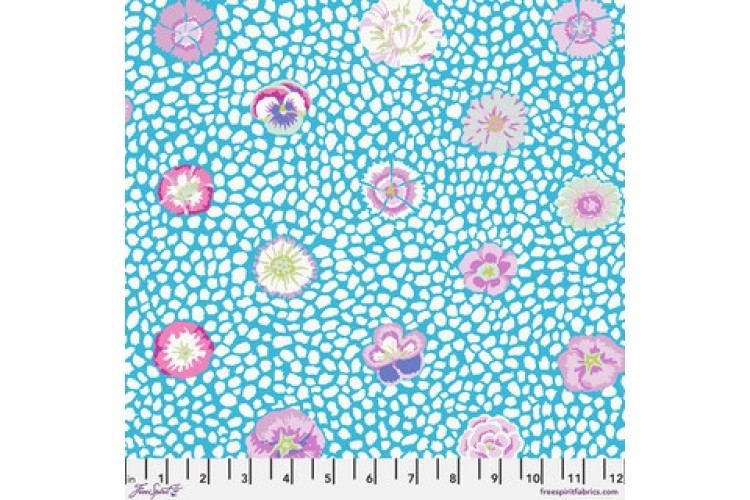 Guinea Flower Turquoise