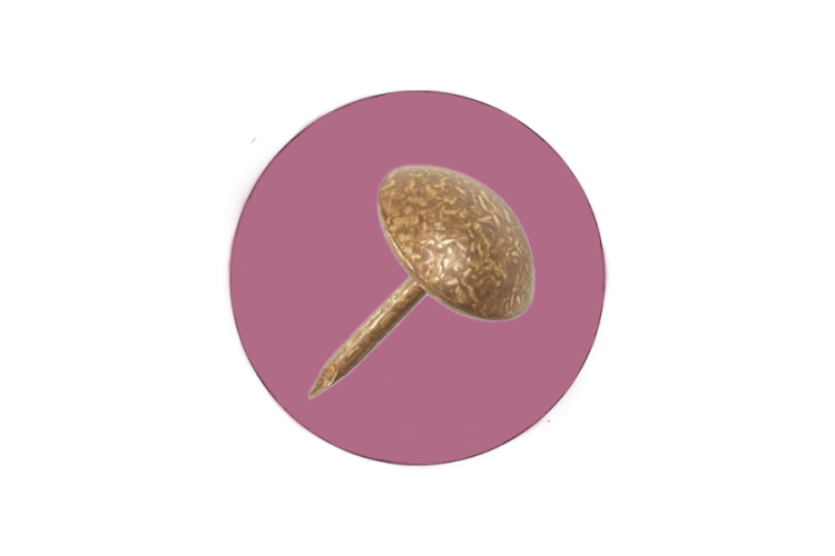 Heico Upholstery Nails 10.5mm Old Gold (UH-09)