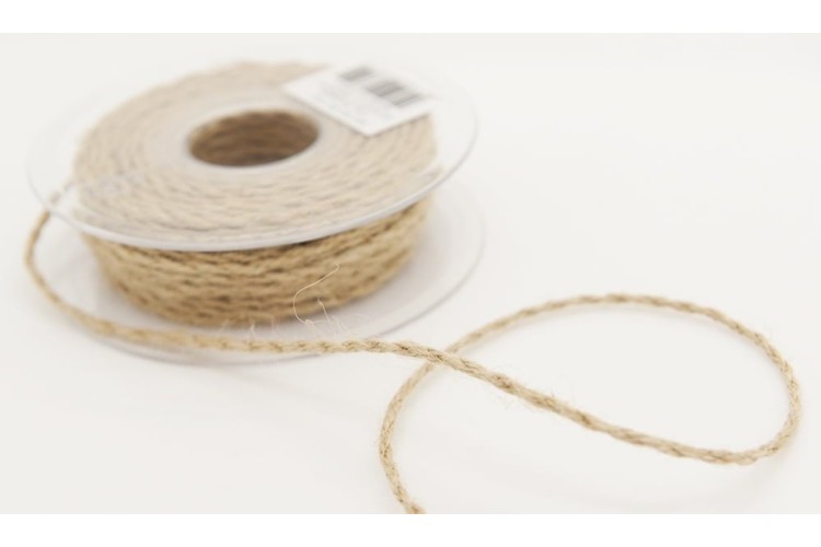 Hessian/Jute 1mm Cord