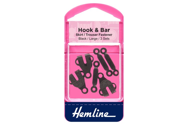 Hook & Bar Black Large (H431.L)