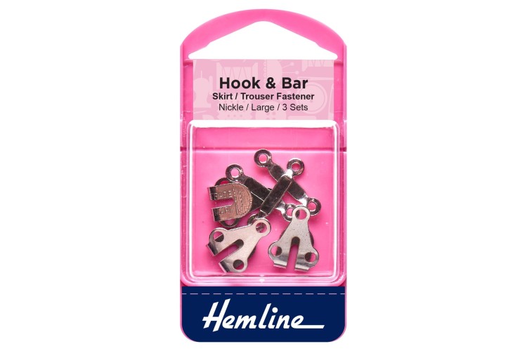 Hook & Bar Silver Large (H430.L)