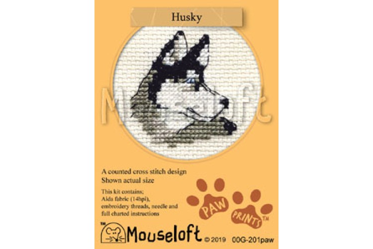 Husky Paw Prints Kit