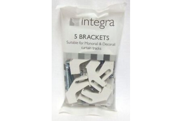 Integra Brackets Monorail & Decorail - Pack of 5