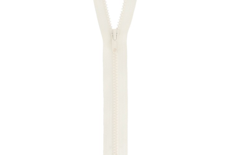 Ivory Chunky Open Ended Zip 30