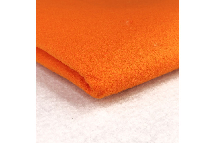 Jaffa Orange Acrylic Felt 150cm Wide