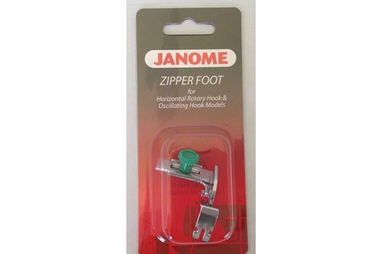 Janome Adjustable Zipper/Piping Foot Cat A/B