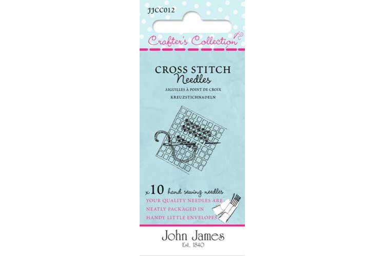 John James Cross Stitch Needles 22/26