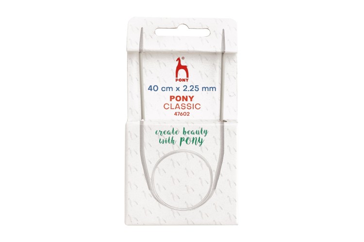 Knitting Needles Circular 2.25mm x 40cm (P47602)