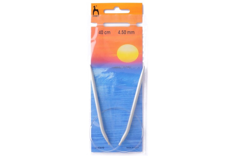 Knitting Needles Circular 4.5mm x 40cm (P47610)