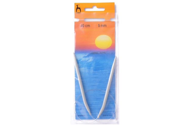 Knitting Needles Circular 5mm x 40cm (P47611)