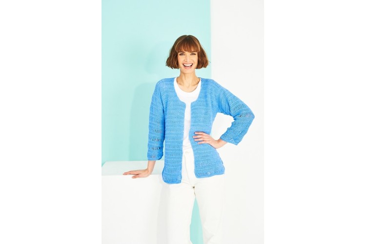 Ladies Cardigan & Sweater Pattern DK 9915