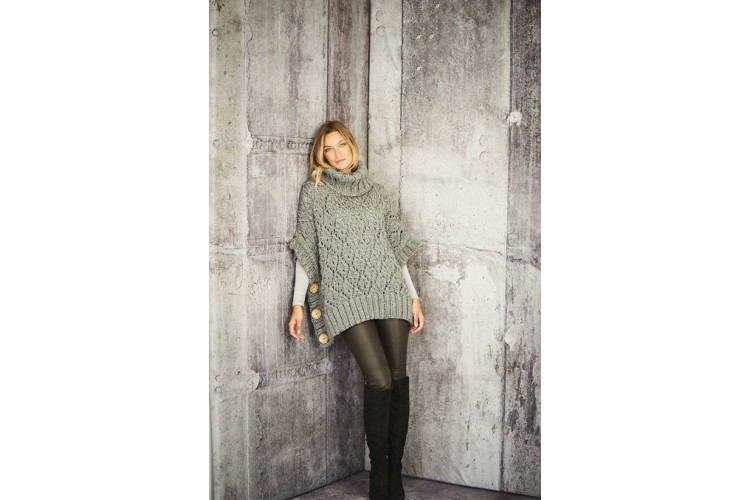 Ladies Sweater & Poncho Super Chunky 9807