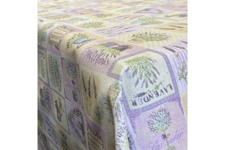 Lavender Teflon Coated Panama Fabric