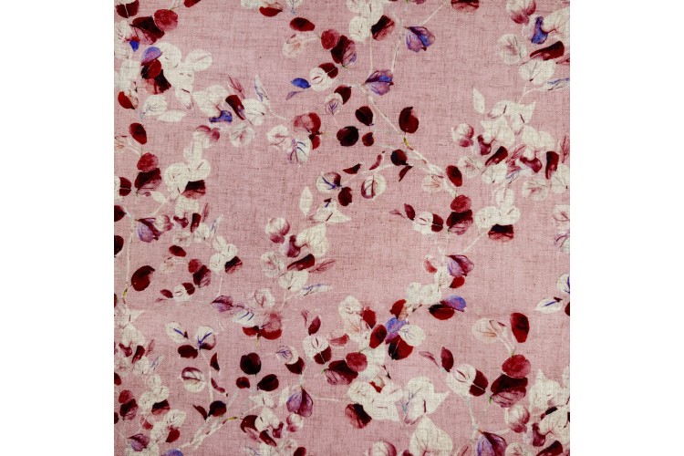 Linen Viscose - Eucalyptus Rose