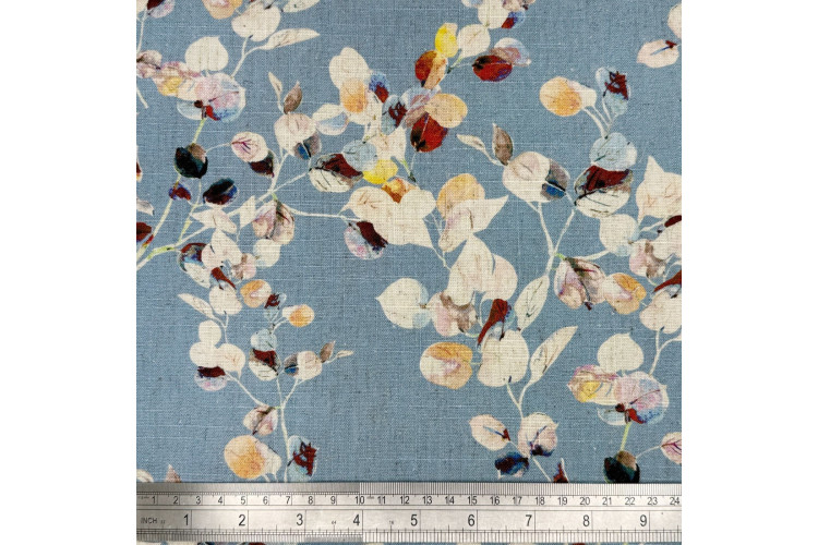 Linen Viscose - Eucalyptus Teal