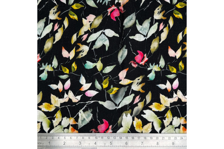 Linnie Washed Linen Black