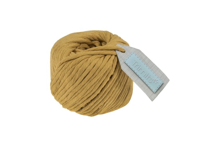 Macrame Cord 50m x 4mm Mustard